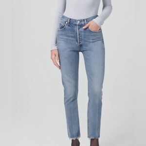 Citizens of Humanity Jolene High Rise Slim Straight Leg Jean Size 27